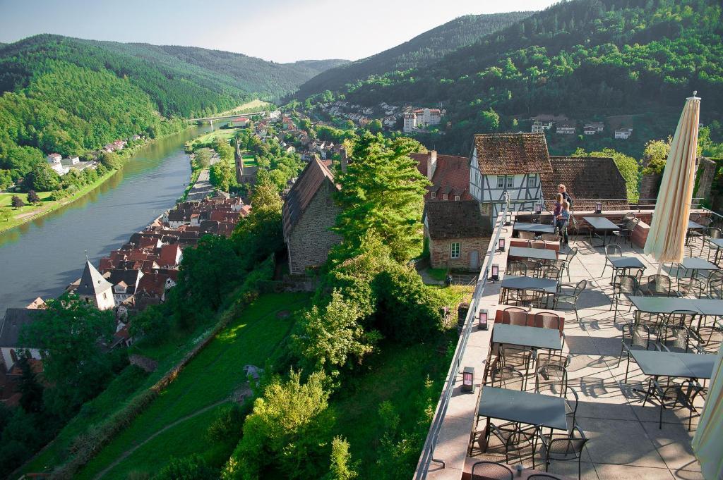 Schlosshotel Хиршхорн Екстериор снимка